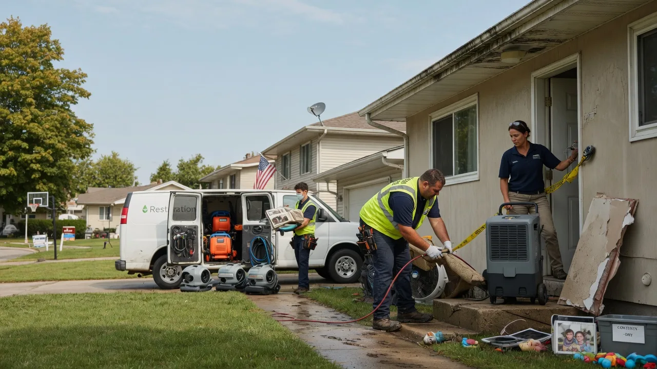 Water Damage Restoration in Lawton, PA near me